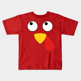 Turkey Face Costume T-Shirt Kids T-Shirt